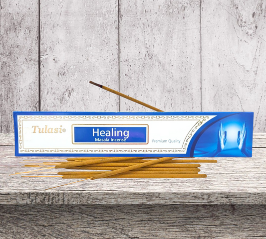 Tulasi HEALING Masala (Hand Rolled) Incense Sticks