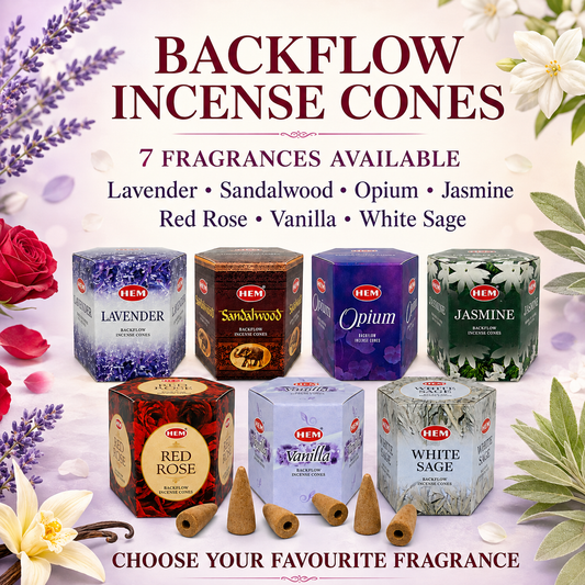 Backflow Incense Cones