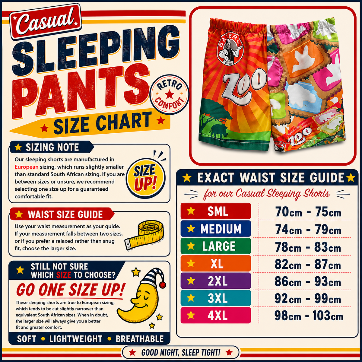 ZOO COOKIES Casual Sleeping Shorts — view 2