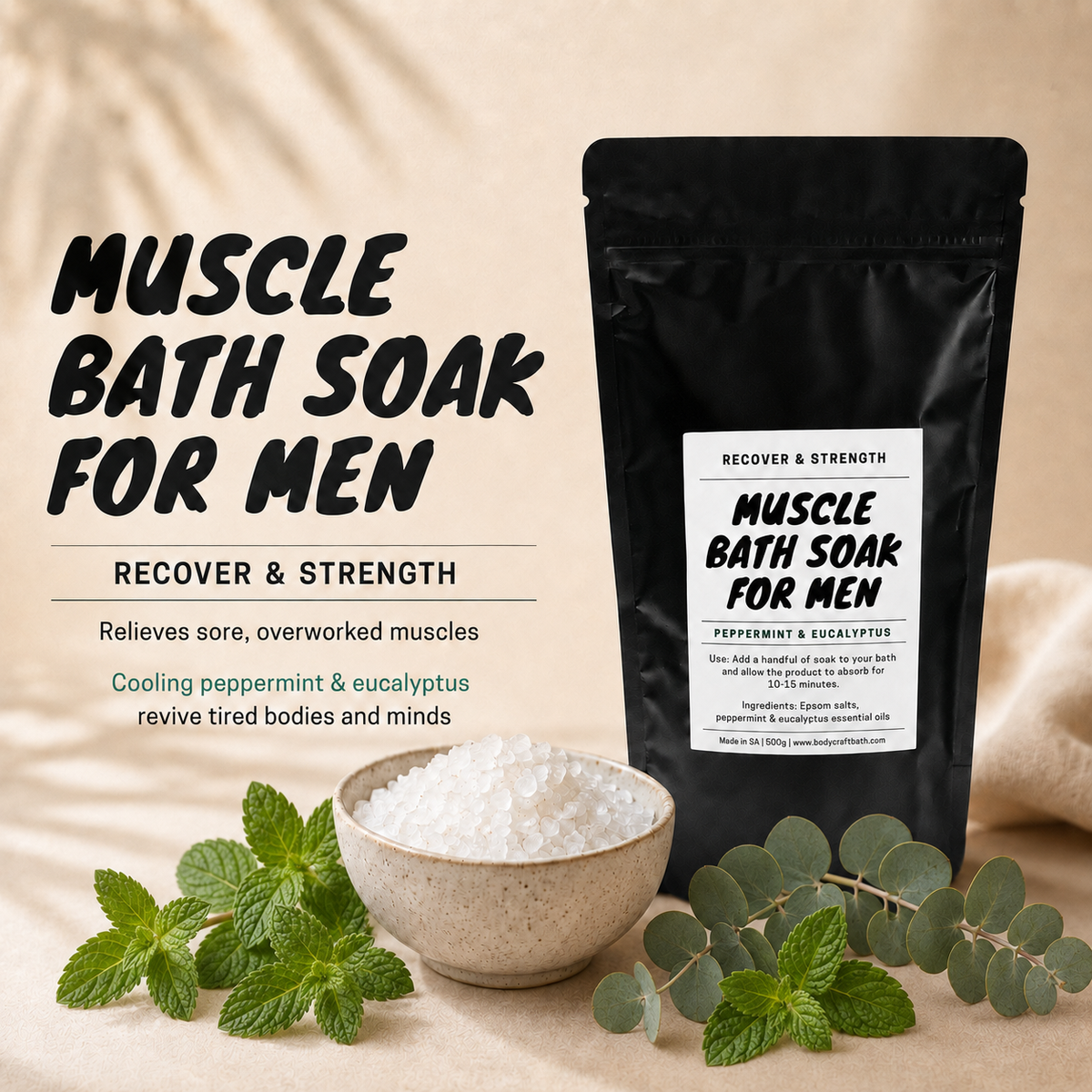 MUSCLE BATH SOAK (500gr)