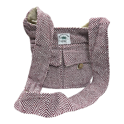 Himalayan Hemp Chevron Shoulder Bag
