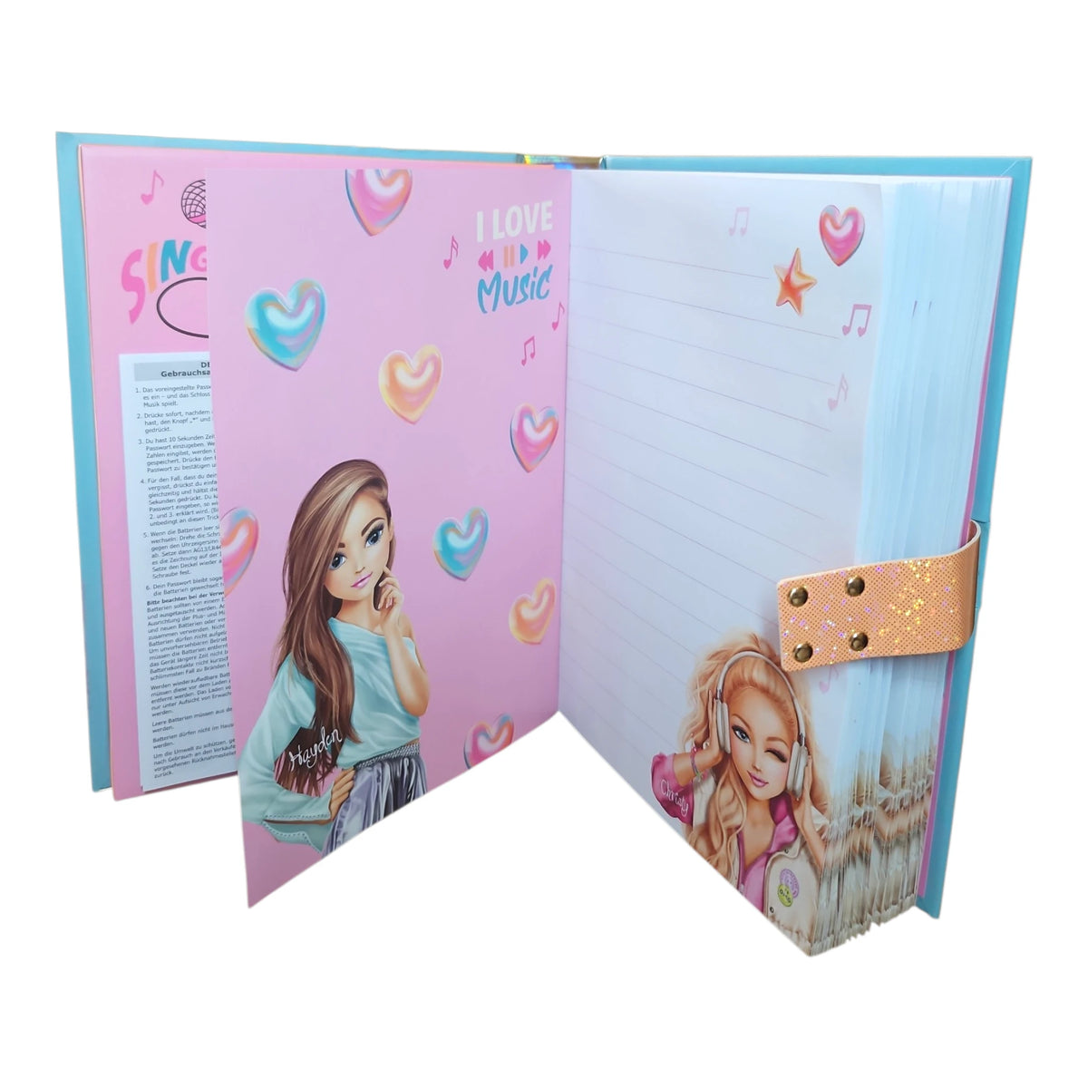 Top Model Secret Diary with Digital Code and Music — view 2