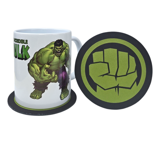 HULK MUG (Jumbo Size) & COASTER SET