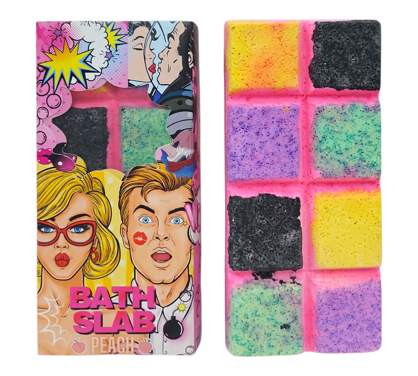 POP ART BATH BOMB SLAB