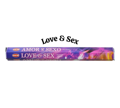 LOVE AND SEX Incense Sticks