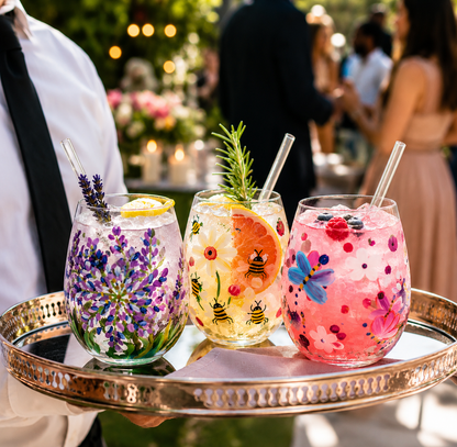 Agapanthus Gin/Cocktail Glass