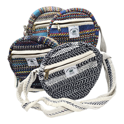Himalayan Hemp Round Sling Bag