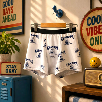 Grand-Pa Funky Retro Briefs.