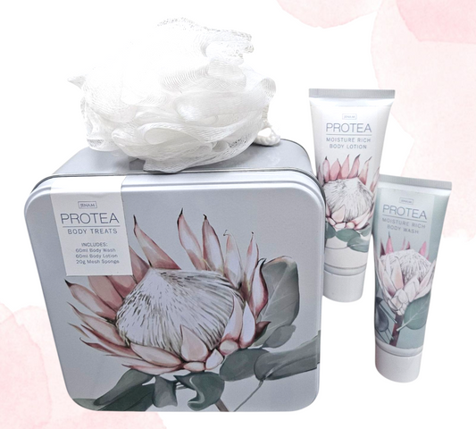 Protea TIN BODY TREATS GIFT SET
