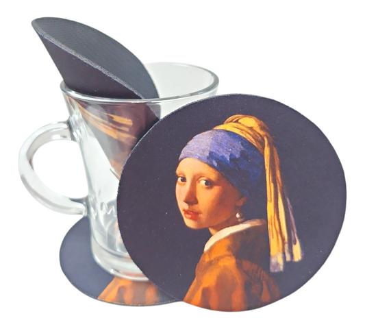 GIRL WITH PEARL EARRING COASTER — view 2
