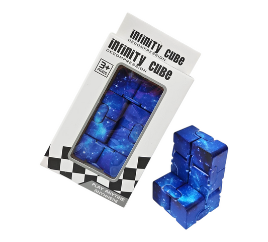 BLUE GALAXY INFINITY CUBE