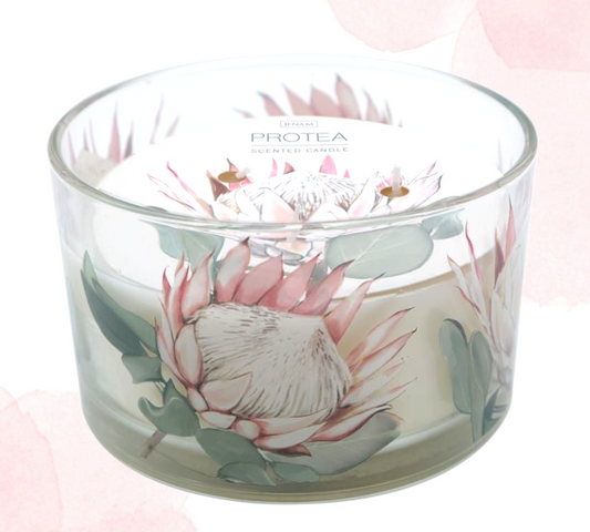 Protea 3-Wick Fragranced Candle