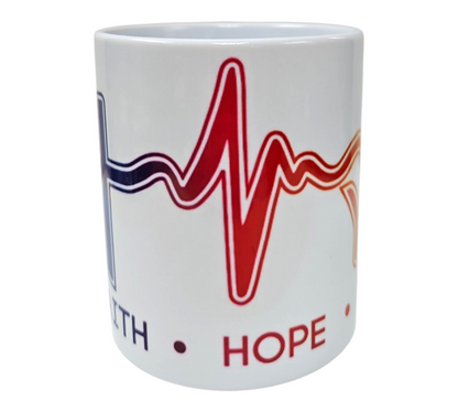 FAITH HOPE LOVE MUG