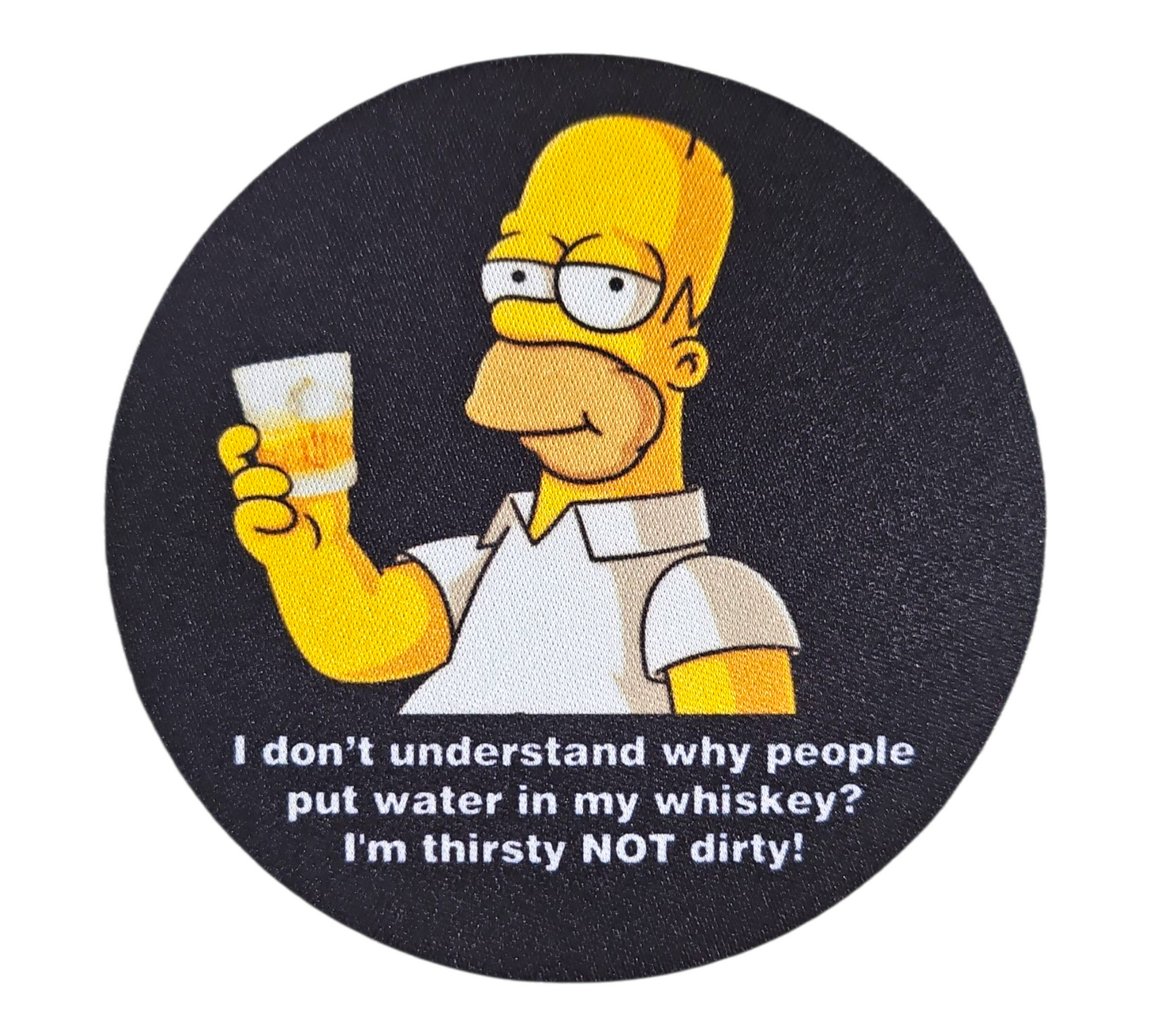 BART SIMPSON WHISKEY COASTER
