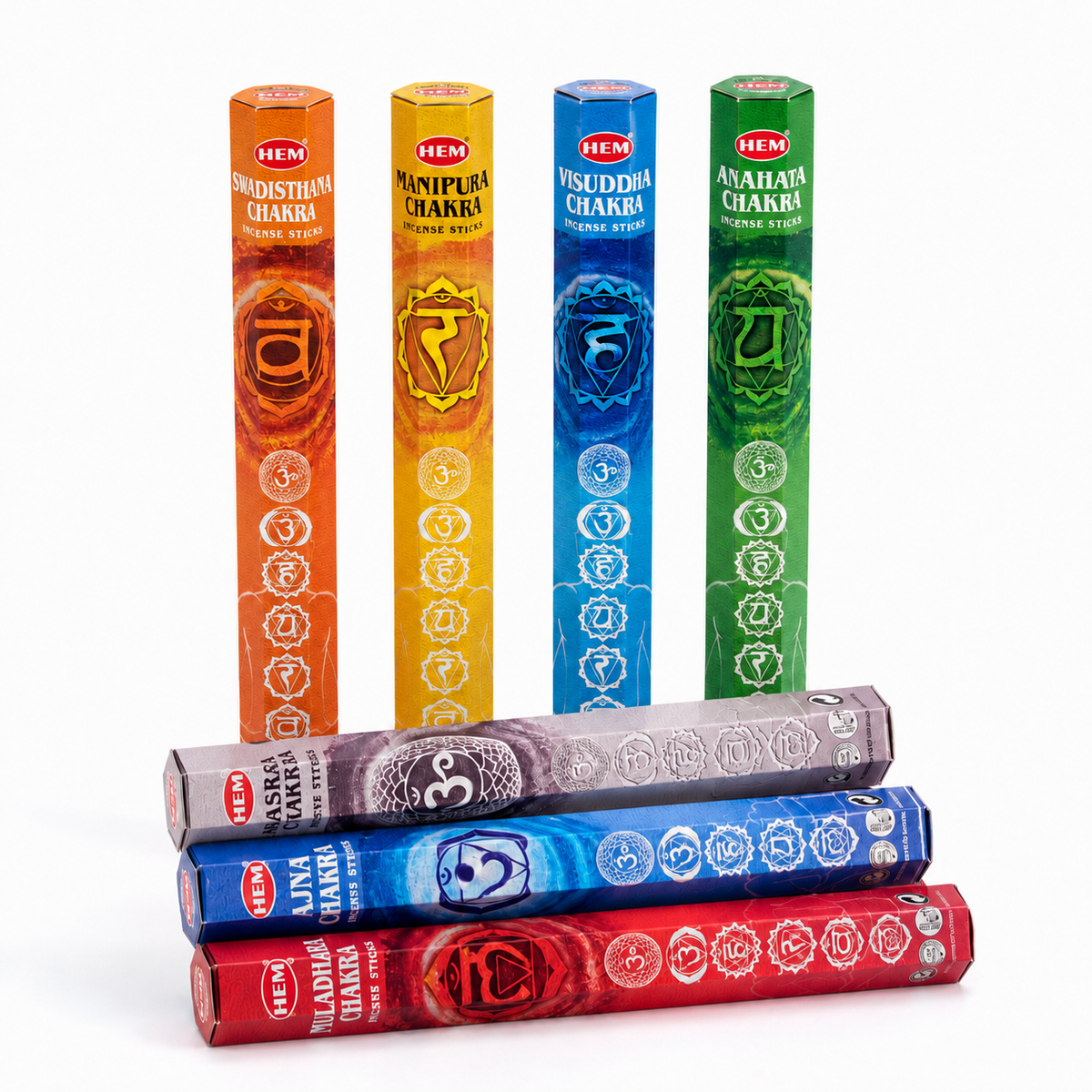 7 Chakra Incense Sticks Gift Set — view 3