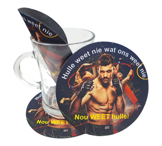 HULLE WEET NIE WAT ONS WEET NIE COASTER — view 2