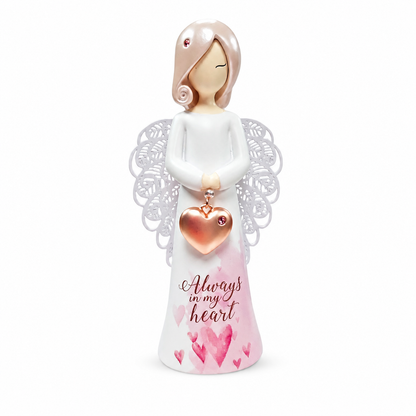 "Always in My Heart" ANGEL FIGURINE — view 3