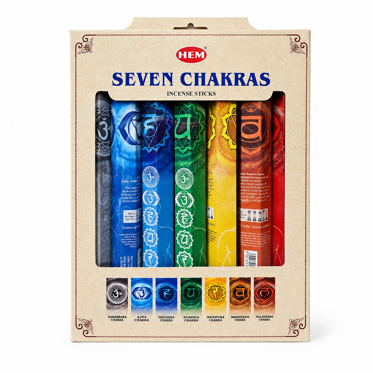 7 Chakra Incense Sticks Gift Set — view 2