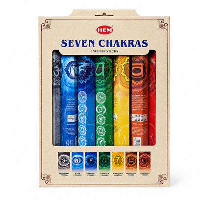 7 Chakra Incense Sticks Gift Set — view 2