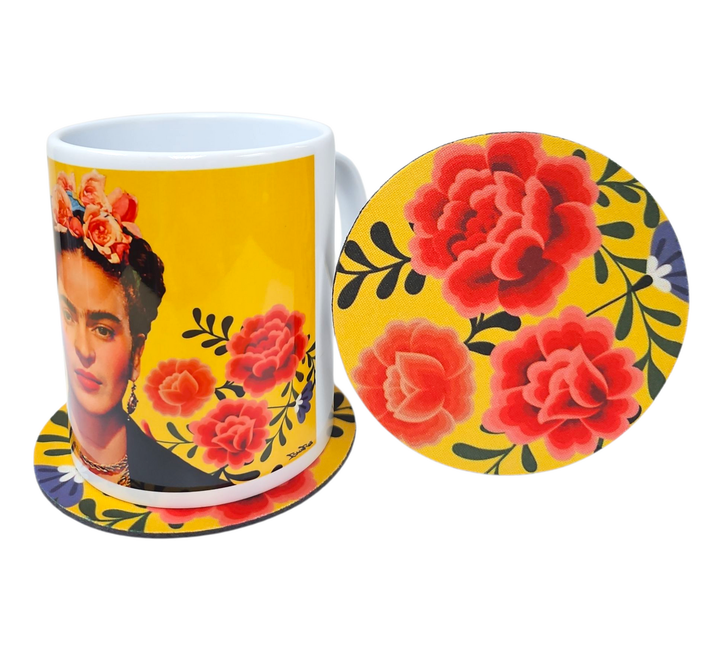 FRIDA KAHLO RADIANCE MUG & COASTER SET