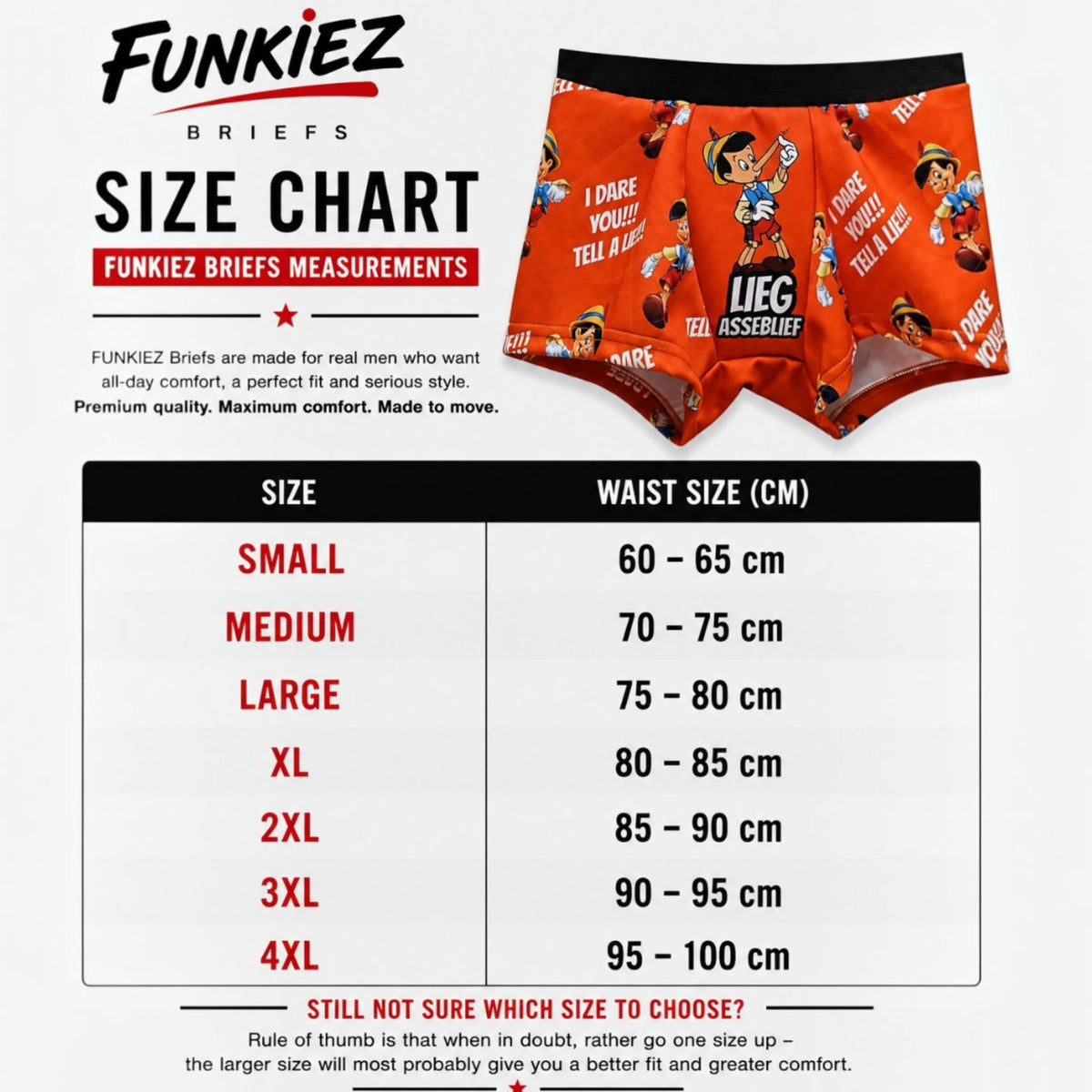 Pinocchio Funky Retro Briefs — view 3