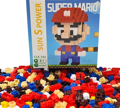 SUPER MARIO 3D PUZZLE BLOCK SET (642 Blocks)