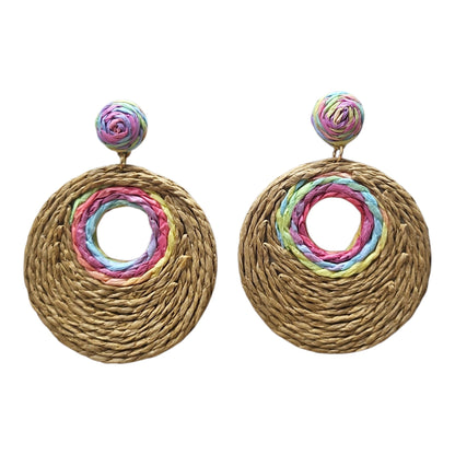Woven Drop Earrings Set — view 2