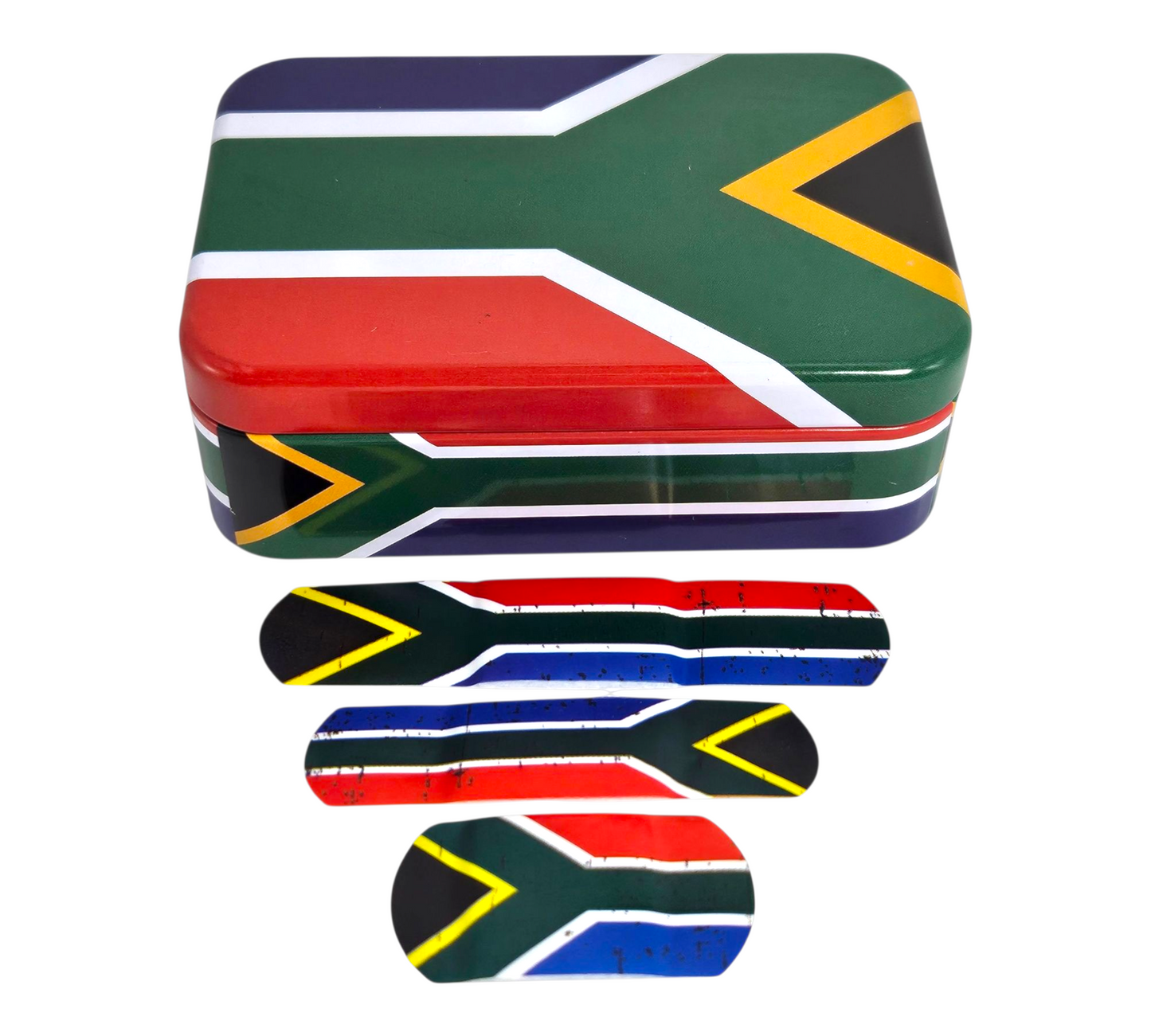 SA Flag Tinned Plasters