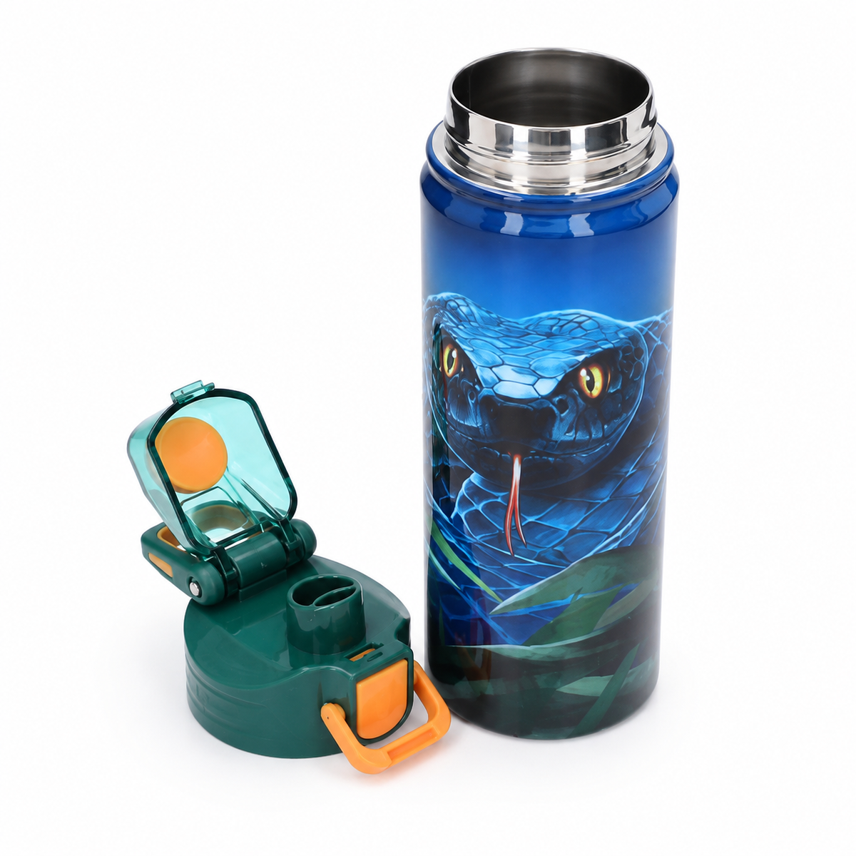 Adventure World SNAKE Stainless Steel Bottle (600ml) — view 3