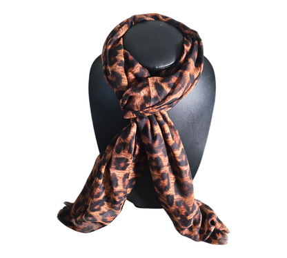 ELEGANT LEOPARD PRINT SCARF #26
