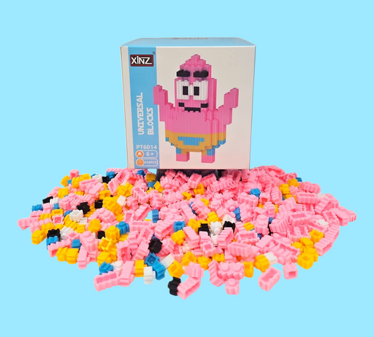 PATRICK STAR 3D PUZZLE BLOCK SET (536 blocks)