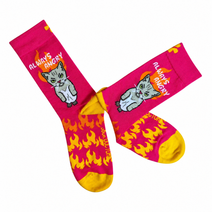 Always Angry Socks