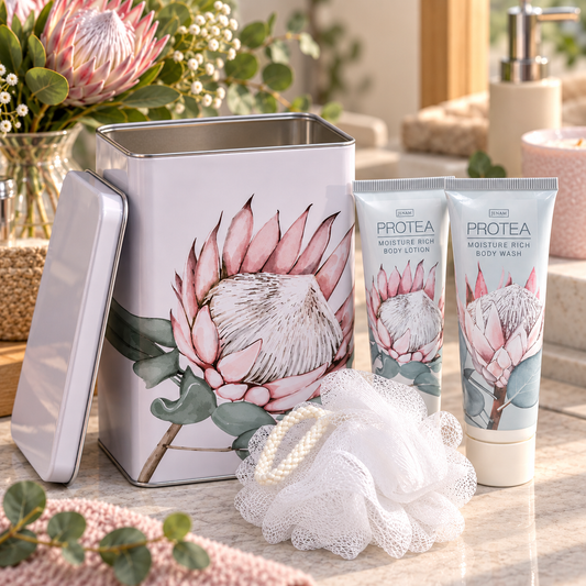 Protea TIN BODY TREATS GIFT SET