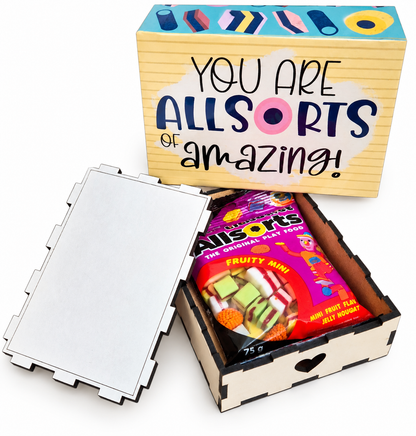 You are ALLSORTS of amazing: Boxed Sweet Delights