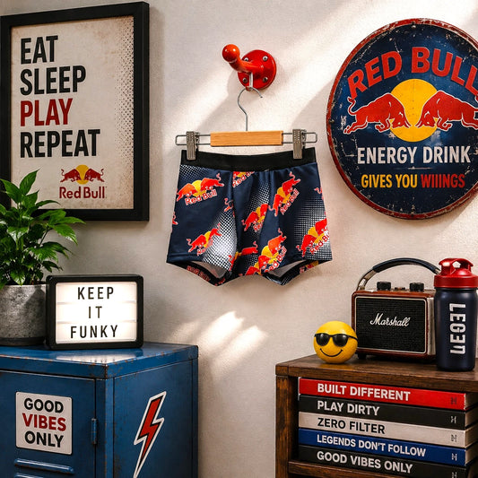 Red Bull Funky Retro Briefs.