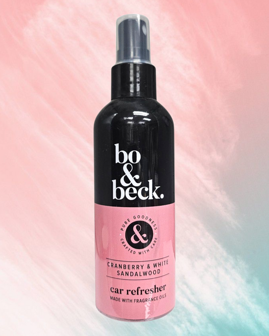 CAR REFRESHER SPRAY Cranberry & White Sandalwood