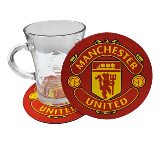 MANCHESTER UNITED COASTER — view 2