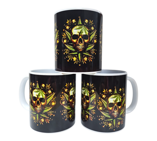 REBEL SKULL MUG