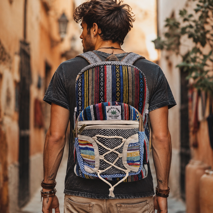 Himalayan Hemp Backpack (Large) #4