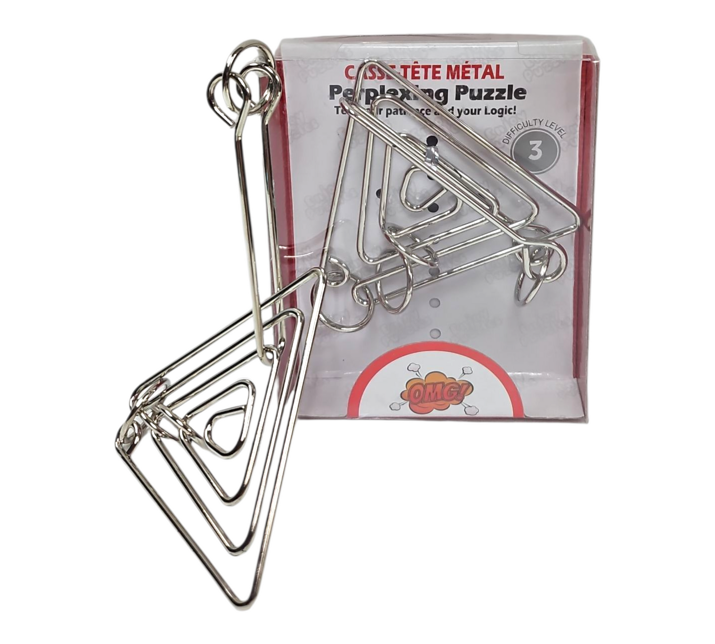 TRIANGLE TOWER METAL PUZZLE (B)