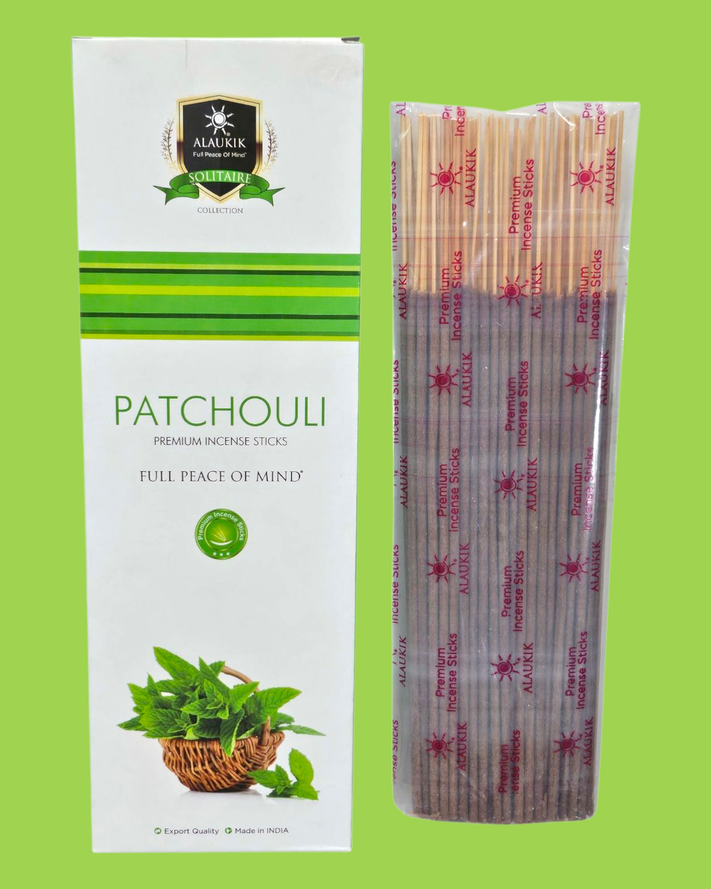 Alaukik PATCHOULI Mega Pack Premium Incense Sticks