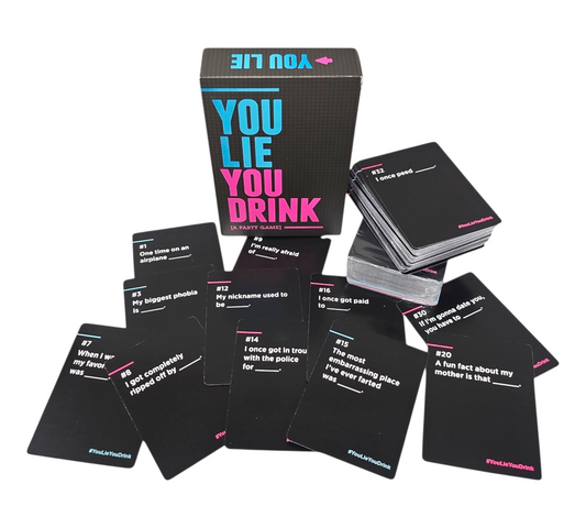 YOU LIE YOU DRINK GAME