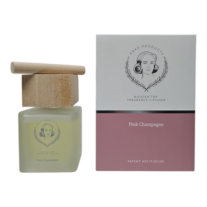 Anke PINK CHAMPAGNE Wooden Top Diffuser (120ml)