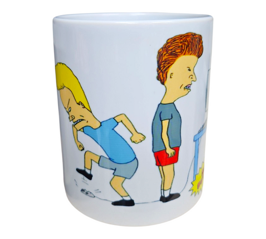 BEAVIS and BUTT-HEAD PC MUG — view 2