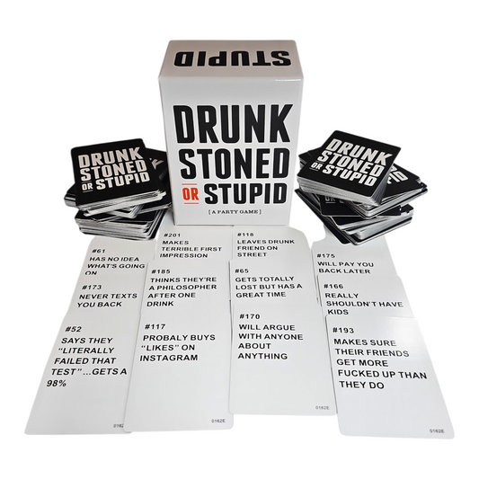 DRUNK STONED or STUPID Party Game — view 2
