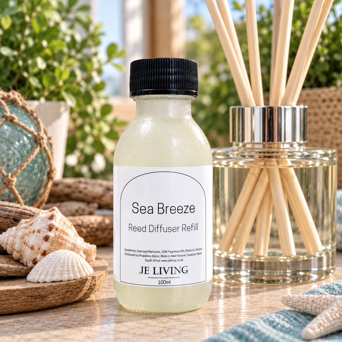 Sea Breeze Reed Diffuser Refill (100ml)
