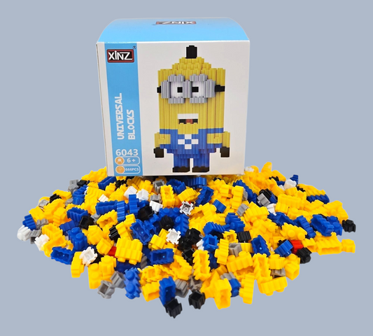 MINION 3D PUZZLE BLOCK SET (665 Blocks)