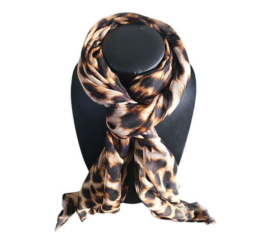 ELEGANT LEOPARD PRINT SCARF #27 — view 2