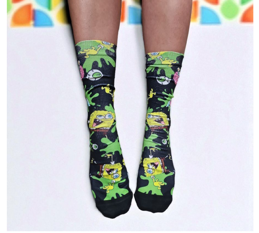 SPONGEBOB CRAZY SOCKS