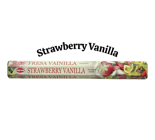 STRAWBERRY VANILLA Incense Sticks